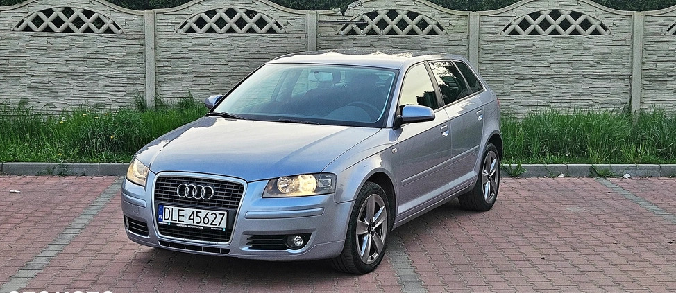 Audi A3 cena 18700 przebieg: 188000, rok produkcji 2007 z Chojnów małe 277